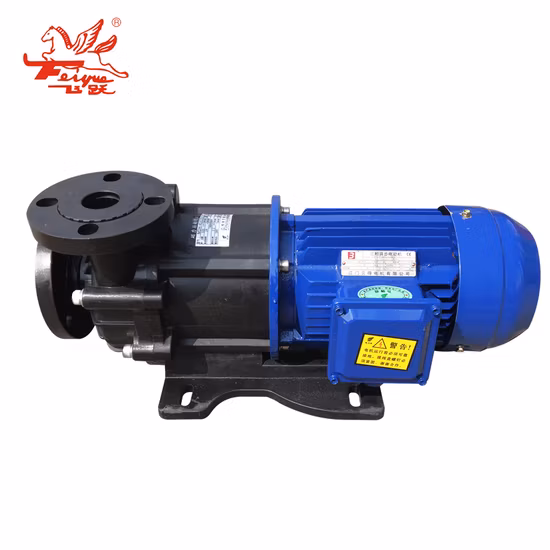 Pompa a trascinamento magnetico a circolazione chimica SS316L per trasferimento di metanolo antideflagrante