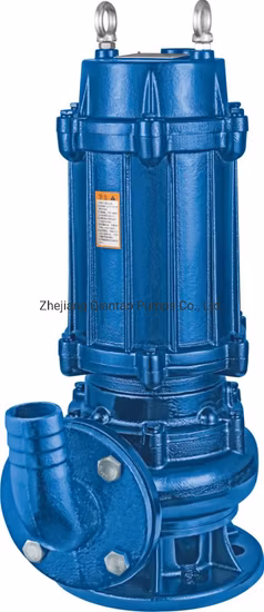 Pompa sommergibile per acque luride con rivestimento in acciaio inossidabile 1.1kw/1.5HP per acque sporche