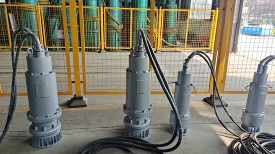 Pompa elettrica sommergibile per acque luride serie Wq